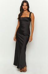 Ivy Black Maxi Dress