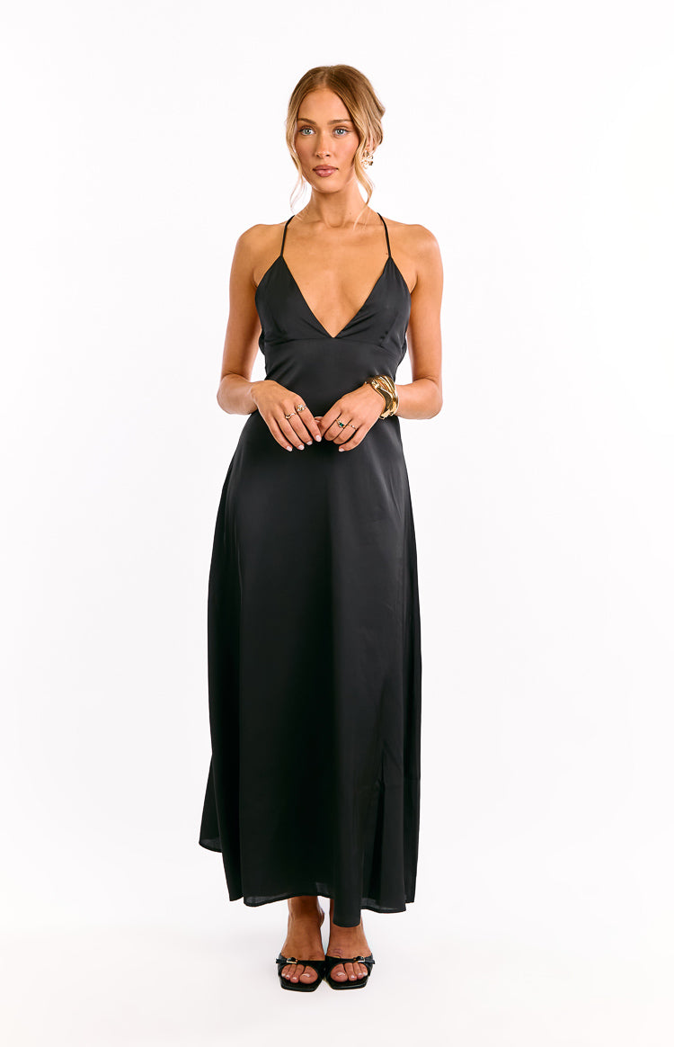 Nakita Black Maxi Dress