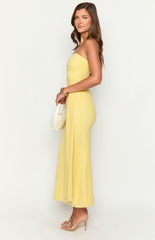 Silvie Yellow Maxi Skirt