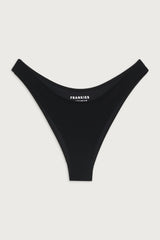 Dove Terry Classic Bikini Bottom - Black