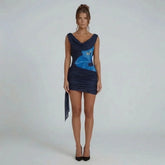 Millie Ruched Mini Dress